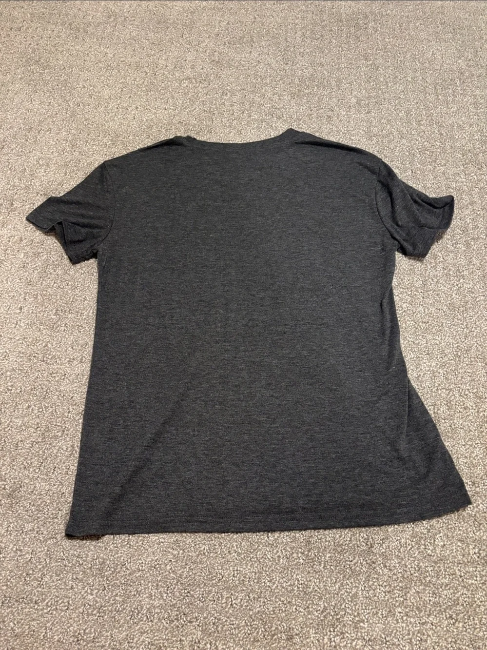 Kids Charcoal Graphic Tee with Rainbow Text